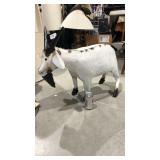 Metal Yard Art Item Display - Billy Goat
