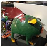 Metal Yard Art - Flying  Pig W10XH16XD18