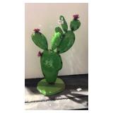 Metal Yard Art Item Display- Cactus