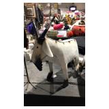 Metal Yard Art Item Display - Goat