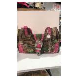 Pink Camo Flat Bottom Purse