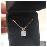 CZ Earrings & Necklace