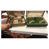 2 Sets of Vintage Cufflinks-designer