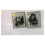 Pair of Small Silhouettes Pictures