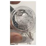.999 1 oz Silver Round Strike, Tooth Fairy Motif