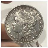1888 P  Morgan Silver $1 Dollar Coin