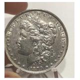 1879 P Morgan Silver $1 Dollar Coin