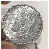 1886 P Morgan Silver $1 Dollar Coin