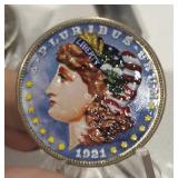 1921 S  Morgan Silver $1 Dollar Coin