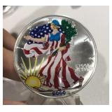 2000 .999 1oz Silver Eagle $1 Dollar Coin