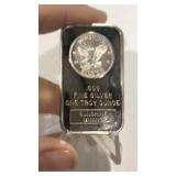 .999 1oz Silver Bar SUNSHINE MINT