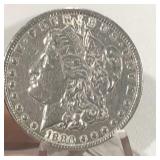 1880 P Morgan Silver $1 Dollar Coin