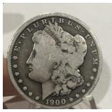 1900 O  Morgan Silver $1 Dollar Coin