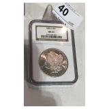 1883 O Morgan Silver $1 Dollar Coin Graded