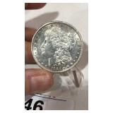 1884 P Morgan Silver $1 Dollar Coin