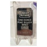 .999 1 oz Silver Bar