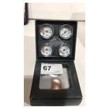 4 Mini Thermometers - Steak Gauge