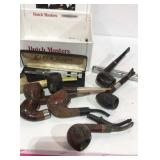 Cigar Box with Pipes