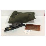Military Green Belt Pouch w/ Sight, Grenade