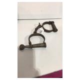 Handmade Handcuff Keys & Cuffs Numbered 969 - Repo