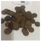 74 Lincoln Wheat Stalk Pennies Most Mints & Years