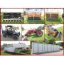 July Storage Container 40'L, Mini Skid Steer, Attachments, Farm Machinery and Outdoor 