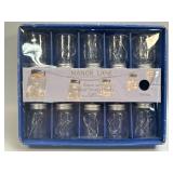Manor Lane Mason Jar Outdoor String Lights iOB