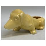 Vintage MCM Planter Dachshund Ceramic Pottery