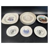 Assorted Ashtrays As Pictured Including Lenox,