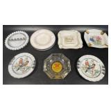 Assorted Ashtrays As Pictured Including