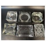 Assorted Ashtrays As Pictured