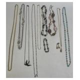 Several Assorted Pieces of Costume Jewelry As