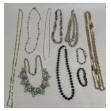 Several Assorted  Pieces of Costume Jewelry As