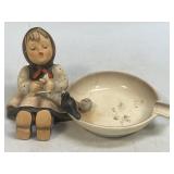 Vintage 1950ï¿½s ï¿½Happy Pastimeï¿½ Hummel Ashtray