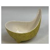 Vintage Shawnee Yellow Lined Planter 1406