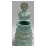 Vintage Haeger Art Pottery 1941 Flower Girl