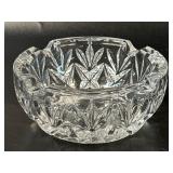 Beautiful Glass/Crystal Ashtrays With 4 Slots