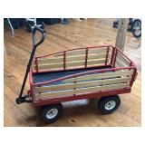 (B) Heavy Duty Red Wagon