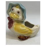 Vintage Shawnee Pottery DUCK PLANTER With Bonnet