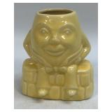 Vintage McCoy Humpty Dumpty Egg Yellow Planter