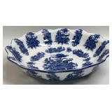 Vintage Cracker Barrel Blue & White Porcelain