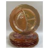 (T) Vintage 30s Depression Carnival Glass