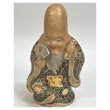Vintage Signed Japanese Kutani Satsuma Hotei
