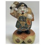 Vintage Signed Japanese Kutani Satsuma Hotei
