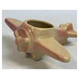 Vintage Fredericksburg Art Pottery WWII Airplane