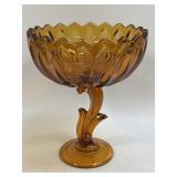 Vintage Indiana Glass Lotus Blossom Pedestal