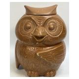 Vintage 1960s McCoy Pottery USA Brown Owl Ceramic