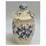 Vintage Old Fort NC Spongeware Stoneware Pottery