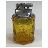 Vintage LE Smith? Tabletop Lighter With Eagles