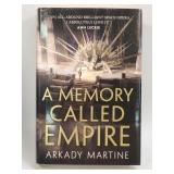 Arkady Martine Hardcover Book as Pictured